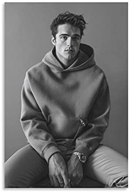 Filmstar Jacob Elordi-Poster, dekoratives Gemälde, Leinwand-Kunstdruck, für Wohnzimmer, Schlafzimmer, ästhetische Poster, 20 x 30 cm