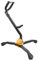 Saxophonständer Faltbarer, ständer für altsaxophon Tenorsaxophon Verstellbar Alt Tenor Saxophon Halter mit Dreieckige Metallbasis Klappbarer Tragbares Musikinstrument Saxophonstati