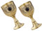 MAGICLULU 2pcs Wine Glass Vintage Metal Flower Decorations Drink Garnish Vintage Cup Trendy Decor Tea Cups Glass Wedding Decoration Party Medieval Goblet Small Cup Manual Alloy