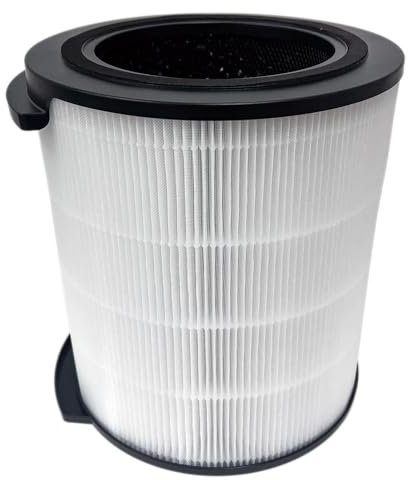 HOSECES FY1700/30 Air Purifier Filter Replacement Compatible with PHILIPS 1000i Sereis AC1715/70, AC1715/41, AC1715/30 Air Purifier Filter, H13 HEPA Activated Carbon 3-in-1,white, 1Pack