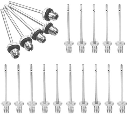 20 PcsBall Inflation, for Basketball, Soccer, Rugby, Volleyball, Etc,Football Pump Adapter Needle,Football Pump Valve Needle