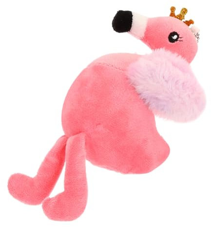 BESPORTBLE Peluches Flamants Roses pour Enfants Simulation d'animaux Peluches pour Filles Flamants Roses Peluches Décoratives Oiseaux Réalistes Jouets pour Enfants en Coton PP