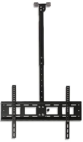 Soporte de pared y techo ajustable para TV con rotación de 360°, inclinación y giro, se adapta a pantallas LED de 40 a 80 pulgadas, soporte resistente para una experiencia de visualización óptima