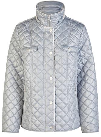 BARBARA LEBEK Steppjacke mit Stehkragen für Damen, Moderne Frühlingsjacke, Damenjacke oder Übergangsjacke mit Steppmuster