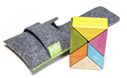 Tegu P-11-045-SJG Stück Tegu Taschenbeutel Prisma Magnetisches Bausteine - Farbig
