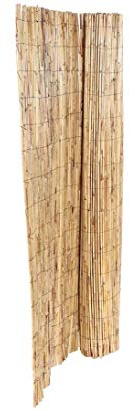 Balkon Sichtschutzmatte Berg-Bambusmatte Kawei 90 x 300cm - Rustikaler Sichtschutz mit mehreren Farbnuancen 0,9m x 3m
