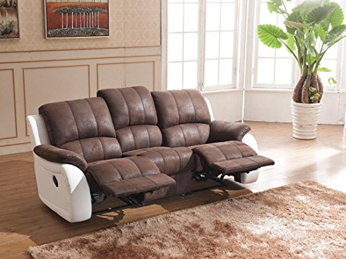 Fernsehsofa Relaxsofa Microfasersofa Fernsehsessel 5129-3-PU