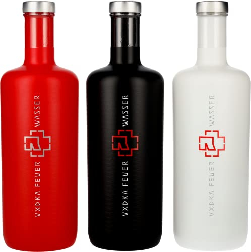 Rammstein Wodka Feuer & Wasser (1 x 0.7 l), farblich sortiert