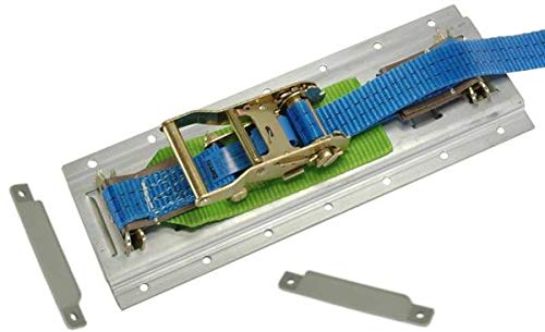 kuriershop Gasflaschenhalter, 45 cm x 35 mm Nylon Ratschenriemen, für PKW, Lieferwagen, Geländewagen, LKW, 75 kg/150 kg Belastbarkeit