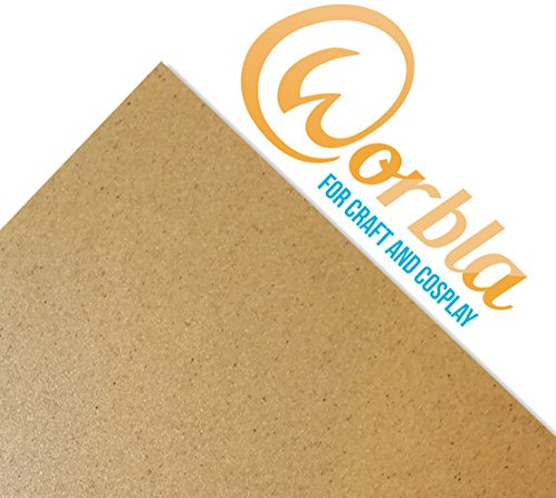 Worbla's Finest Art Original - Single Sheet - at Least 8x8 in. Thermoplastic for Cosplay, Costume Design, Jewelry, and More!