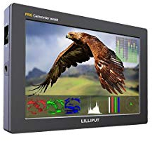 LILLIPUT - Monitor da campo Q7 Pro da 7 pollici, design sottile in metallo 1920 x 1200 con HDR 3D-LUT SDI/HDMI, conversione incrociata, forma d'onda, picco di calibrazione del colore, regolazione