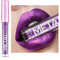 Allbesta Metallic Shimmer Glitter Lipgloss Waterproof Liquid Lipstick Long-lasting