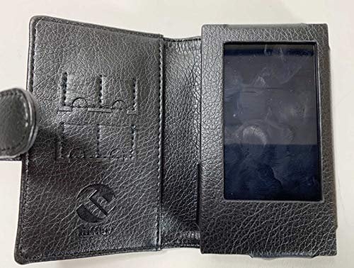 TUFF LUV Faux Leather Case Cover for FiiO Bluetooth M7 / M7K Mp3 - Black