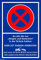 Melis-Folienwerkstatt Parken verboten Schild – Abschleppschild - Singen und Klatschen in der Schule – 30x20 cm – 3mm Aluverbund – Verschiedene Größen und Materialien – Mit Bohrlöchern