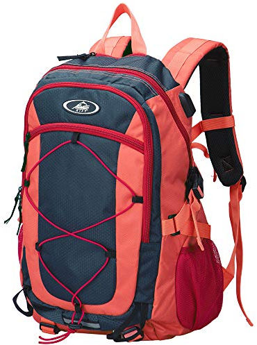 Monzana MONAZNA Rucksack 35L 700g leicht reißfest 100% wasserdichte Hülle USB-Port Outdoor Trekking Daypack Freizeitrucksack Wanderrucksack Reiserucksack