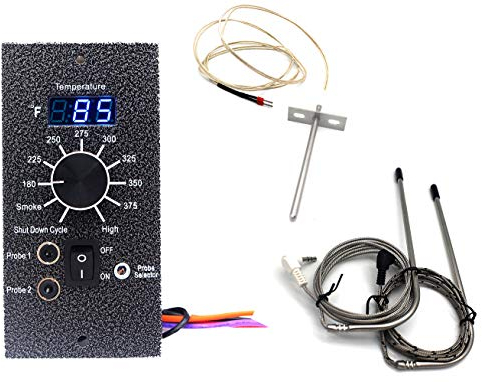 Unifit Universal Ersatzteile für Traeger Pellet Smoker Grills Digital Temperatur Control Panel Kit mit Sensor und Fleischsonde
