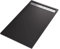 Piatto doccia in marmoresina effetto pietra cemento RELAX | NERO OLIMPO DOCCE - Piatto doccia in marmoresina NERO effetto pietra cemento RELAX - 80x160