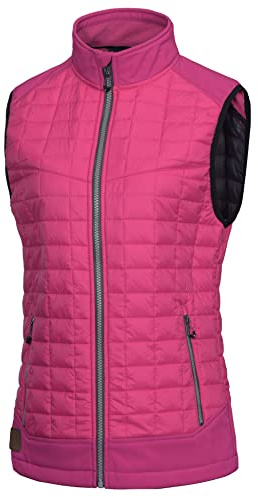 Little Donkey Andy Leichte Puffer Weste Damen Warme Ärmellose Outdoorjacke Wandern Reisen Laufen