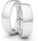 Kolibri Rings Partnerringe Silber 925 Paarpreis Massiv 6 mm Breite Nickelfrei Freundschaftsringe Trauringe Eheringe 100% Made in Germany- Inkl. Gratis Etui + Gravur (Längsmatt)