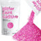 Hemway Glitter Paint Additive - Baby Pink Iridescent | Fine Metallic Flakes for Adding Sparkle to Paints & Wood Varnish | Add to Emulsion, Acrylic & Latex for Indoor Sparkly Walls | 100 g