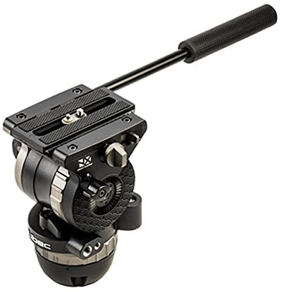 Libec NH30 Ball und Flat Base Videokopf mit Pfannengriff und langer Schiebeplatte