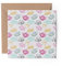 1 x Greeting Card Cute Retro Teacup Party Teapot Tea - Blank Birthday Celebration Anniversary #8714