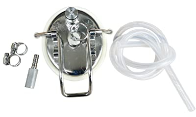 Semfeil Brew Cornelius Keg Carbonation Lid New Ersatz Corny Keg (Soda Keg) Deckel Edelstahl Bierfässer Deckel mit SS Druckentlastung Ventil & New O-Ring für Cornelius (Carbonation Keg Lid) ..