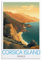 orbana Vintage-Reiseposter, Motiv: Korsika-Insel, Frankreich, 20 x 30 cm, Leinwanddruck für Wohnzimmer, Schlafzimmer, Wohnheim, Zuhause, Büro, Wanddekoration