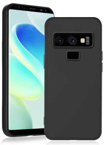 Agedate Hülle für Samsung Galaxy Note 9 Handyhülle, Ultra Dünn Schutzhülle Kompatibel mit Samsung Note 9, Weiches Silikon Anti-Öl, Stoßfeste Kratzfest für Galaxy Note 9, Vollständiger Kameraschutz