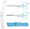 2 Pièces Clip Coupe Cheveux, Couper Cheveux Soi Meme Coiffure Outils Coupe Cheveu, Cheveux Coupe Cheveux Femme Facile à Couper avec ciseaux