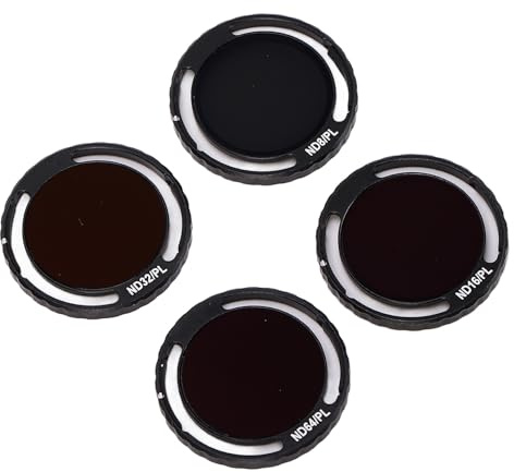 4-in-1-Drohnen-ND-PL-Filter, Optisches Glas aus Aluminiumlegierung, ND8PL, ND16PL, ND32PL, ND64PL-Filter für Avata2-Drohne