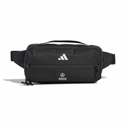 adidas Unisex Mercedes - Amg Petronas Formula 1 Engineers & Marketing Waistbag Waist_Pack, Black, One Size