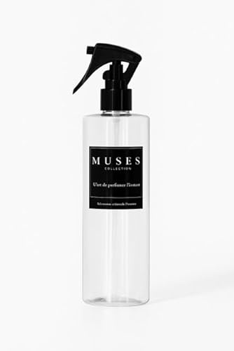 Spray parfumé d'intérieur Muses® – 400ml – Parfum de Grasse – Parfum d'ambiance 100% végétal - Fabriqué en France (jardin d'orient)