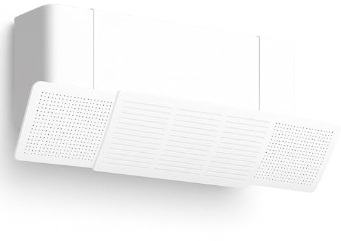 Klimaanlage Windabweiser universal – Air Conditioner Deflektor Wandgerät – Verstellbarer Luftabweiser gegen Zugluft – Klimaanlage Zubehör