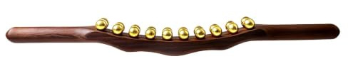 Scarab Massage Stick Jaw Massager Wooden Fascia Facial Massage Roller Tool For Face Jawline Neck Relaxation Reflexology Ḿassage Wand Massager Stick