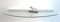 Regale4You Glasregal 80 cm oval gerundet /8mm Klarglas (RK) Wandprofil LINO8 Alu Silber/Glasablage