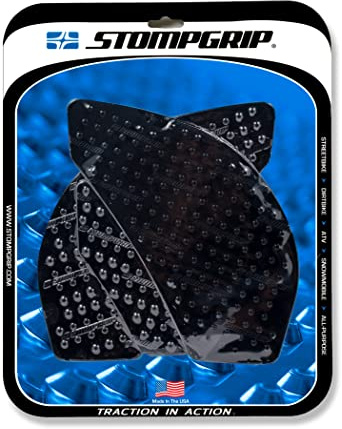 Stompgrip Motorrad Tankpad Volcano schwarz passt für Kawasaki Ninja ZX-6R BJ 2009-2026 | Tankaufkleber | Tankschutz
