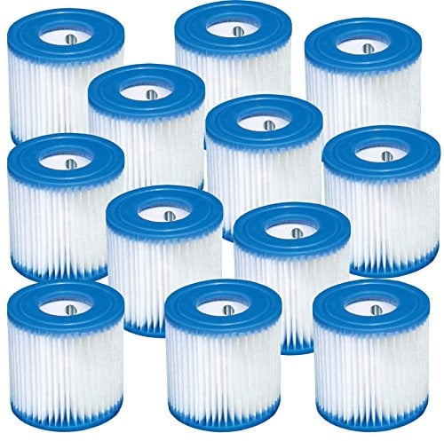 Intex Ricambio 29007E Cartuccia filtro piscina H – Confezione da 12