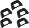 sourcingmap Camera Eyecup Eyepiece, 5 Pcs Cameras Rubber Eye Cup Viewfinder Protector DK-23 for Nikon D300S D300 D500 D7100 DSLR SLR, Black