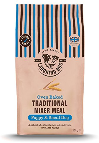 Laughing Dog - Traditionally Oven Baked Puppy Whole Meal Mixer - 100% Natural Dry Dog Food with No Artificial Colours, Perfect forSensitive Tummies, 10kg