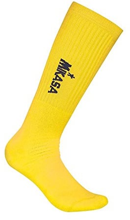 Mikasa Kniestrumpf Unisex, Volleyball, gelb