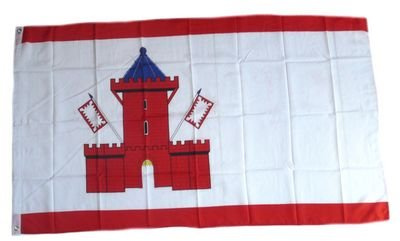 Fahne/Flagge Bad Segeberg NEU 90 x 150 cm Flaggen
