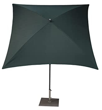 Maffei Art 136q Kronos Parasol carré cm 200x200, Tissu PolyMa résistant à l'eau, Made in Italy. Couleur Vert