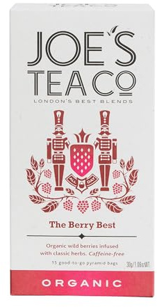 Joe's Tea Co. The Berry Best - 15 x organic pyramid tea bags