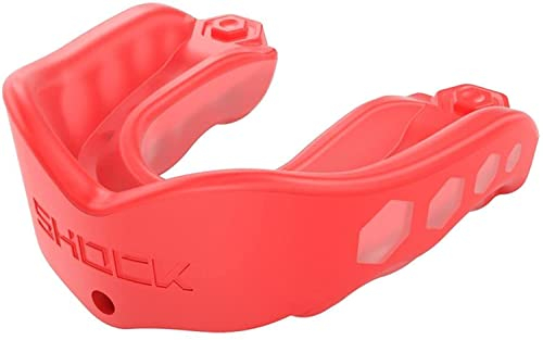 Shock Doctor ShockDoctor Mundschutz Gel Max, rot(Red),Erwachsene (Alter : 11+)