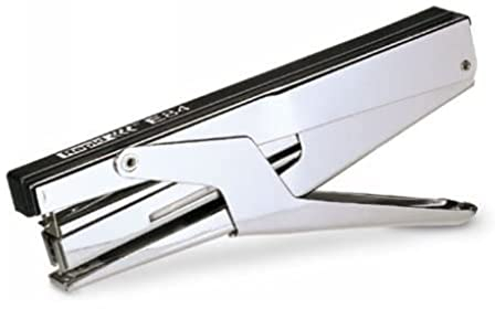 Rapid grapadora de tenaza, escritorio y tienda, 15 hojas, metal, negro, grapas incluidas, jaky bebé, 10527091