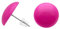 Soul-Cats 1 Paar runde Ohrstecker in vielen Farben für Damen in pink