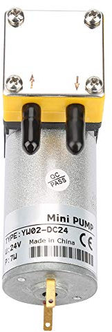 24v Pompa A Membrana, 0.4-1L/Min Mini Pompa Ad Aria Pompe per Vuoto Design Ultra Silenzioso per Medicina e Industria Chimica, Elettrodomestici, Eccetera