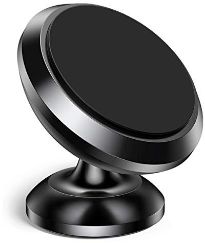 KARYLAX Support Fixation Magnétique Smartphone pour la Voiture, Fixation sur Grille d'aération et Tableau de Bord Auto, Support Voiture 360° pour Smartphone Huawei Mate 20 Lite