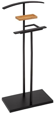 Paris Prix Five Simply Smart - Valet de Chambre Design Bambou 114cm Noir